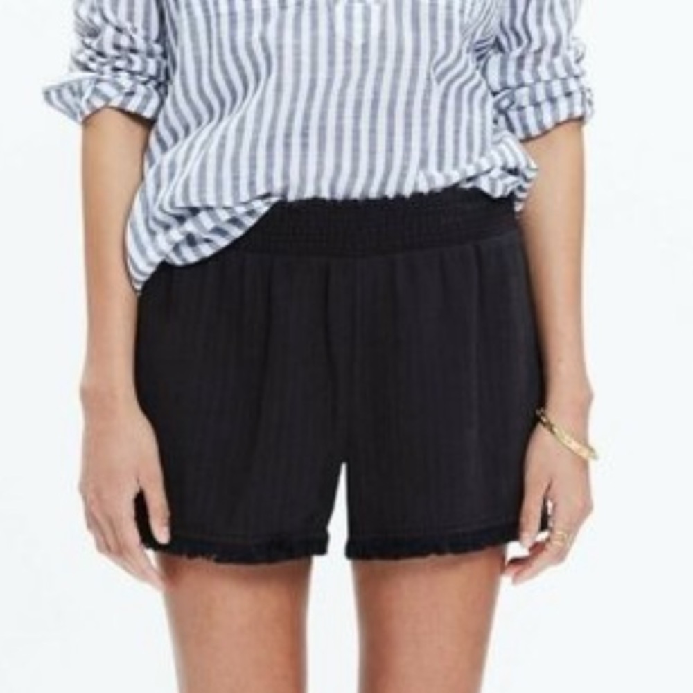 Madewell Porte Fringe Shorts